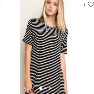 Brandy Melville striped T-shirt dress